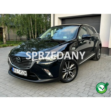 Mazda CX-3 - FULL*4X4*NAVI*Czujniki*Parko*Kamera*Cofania*Grzane*Fotele*i*Kierownica