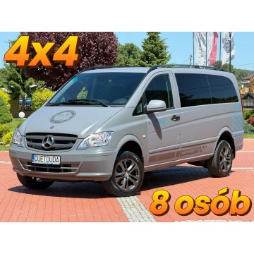 Mercedes Vito - 3.0 CDI AMG 4x4 Automat 8 osób LONG Świeżo po odbudowie Stan UNIKAT !