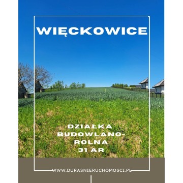 Więckowice działka 31 ar