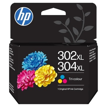 HP oryginalny ink / tusz B7RT8AE, HP 302XL/304XL, CMY, 300s, 7ml