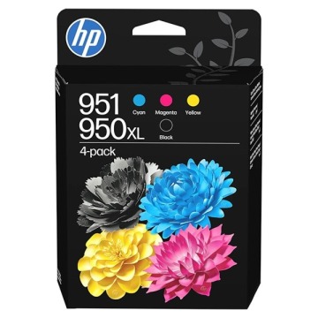 HP oryginalny ink / tusz C3WK1AE, HP 950XL BK/951CMY, CMYK, 4-pack