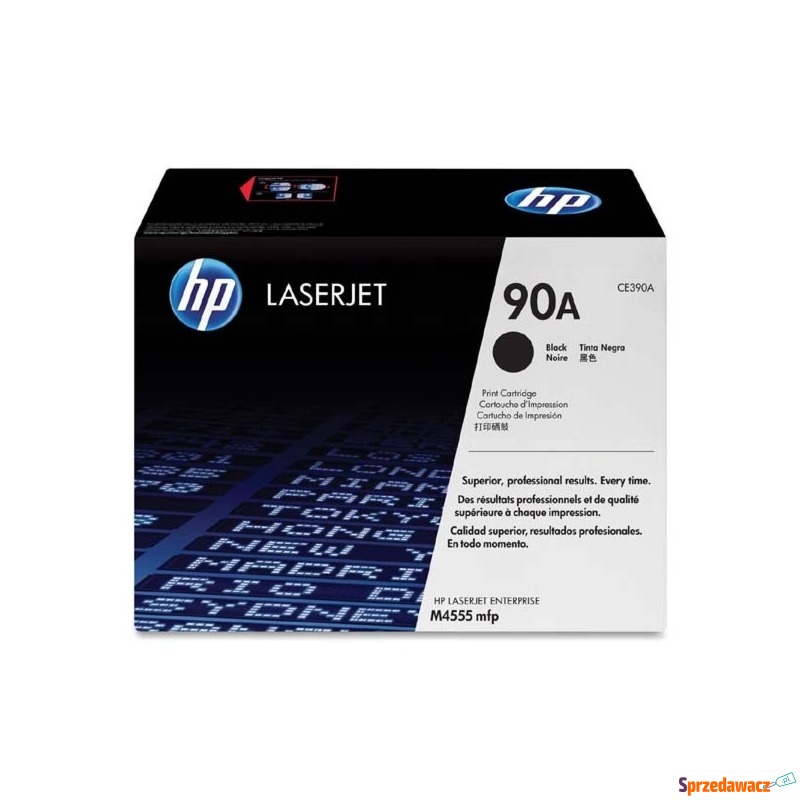 HP oryginalny toner CE390A, black, 10000s, HP... - Tusze, tonery - Kielce