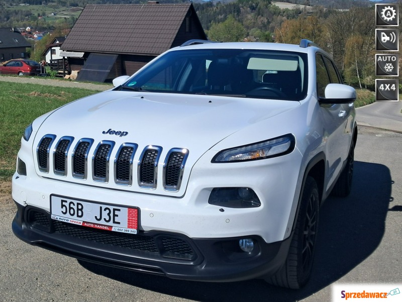 Jeep Cherokee  SUV 2014,  2.0 diesel, automat - Na sprzedaż za 48 000 zł - Cisiec