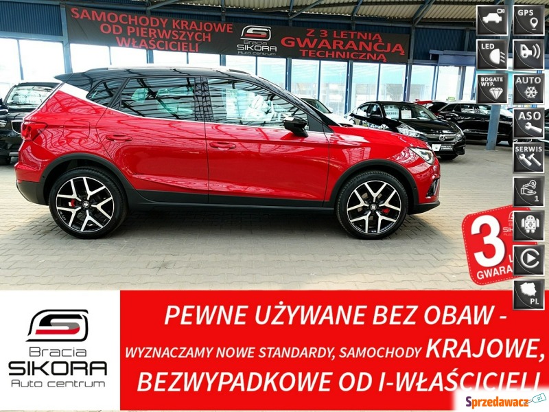 Seat Arona  SUV 2019,  1.5 benzyna - Na sprzedaż za 56 900 zł - Mysłowice