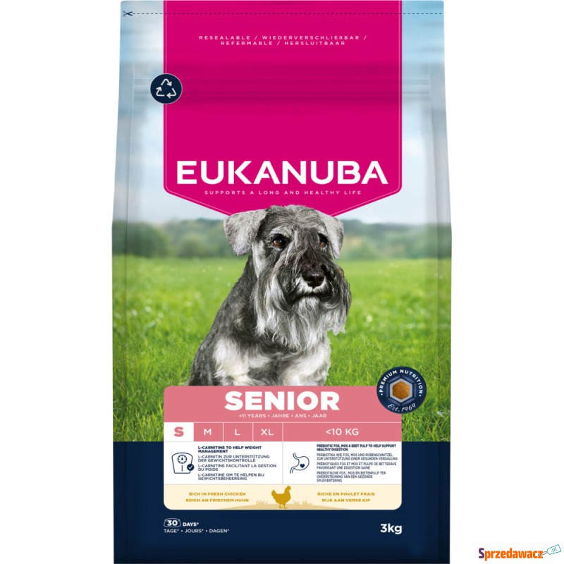 Eukanuba Premium Nutrition Senior Small Breed,... - Karmy dla psów - Nowy Sącz