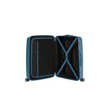 Zestaw 3 walizek Blu moonky Altair 55/66/77cm powiększane Digital Denim