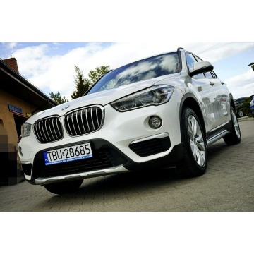 BMW X1 - 1,5d NAVI, skóra, alu R18, panorama, 2017r.