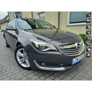 Opel Insignia - 2.0Cdti 140KM Sedan Duża Navi Ledy Klimatronik Bezwypadkowa Zarejestr.