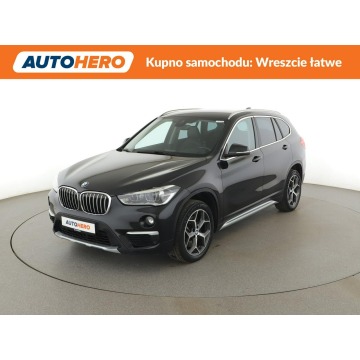 BMW X1 - led, navi, klimatronik, grzane fotele, automat, skóra, el. fotele