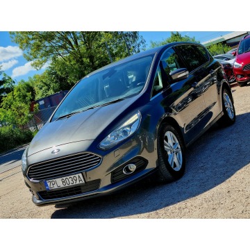 Ford S-Max - 1WŁ 7 osób LED Serwis Parktronic Tempomat Bluetooth Gwarancja!