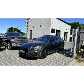 Audi A5 - S Line 252KM Panorama Matrix Kamera Virtual El. klapa M Pole Pak.Black