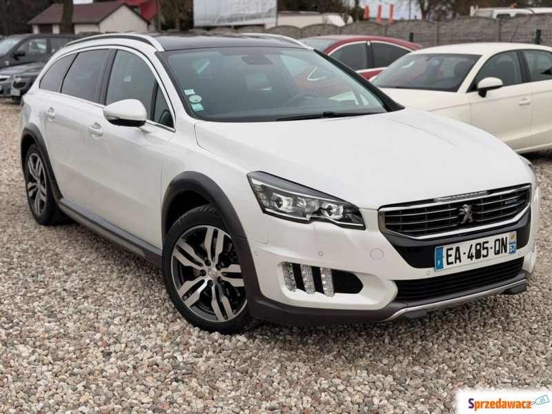 Peugeot 508 2016,  2.0 diesel, automat - Na sprzedaż za 39 900 zł - Rzekuń