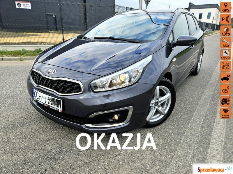 Kia Ceed  Kombi 2015,  1.6 diesel - Na sprzedaż za 29 990 zł - Zagórze