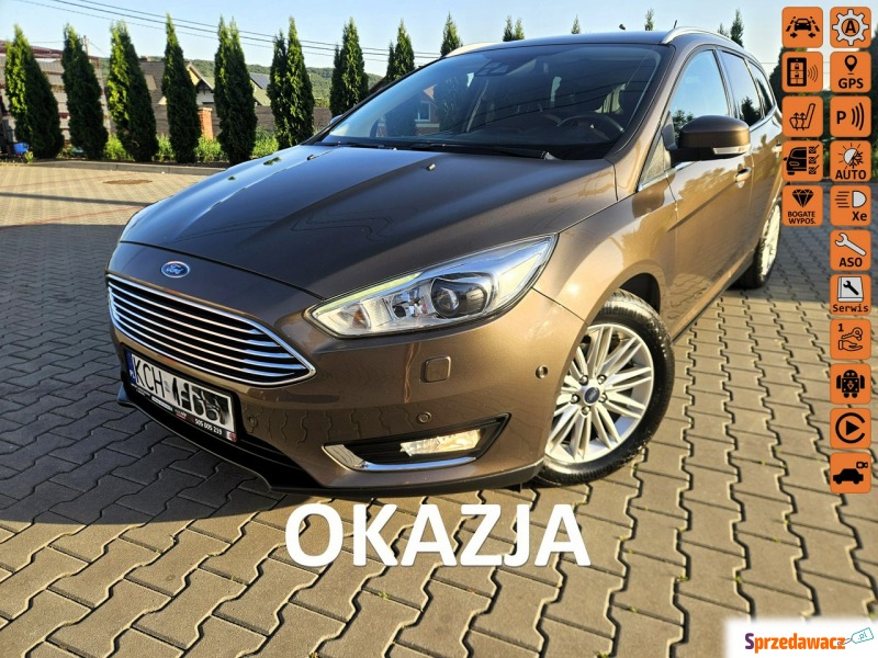 Ford Focus  Hatchback 2018,  1.5 diesel, automat - Na sprzedaż za 36 990 zł - Zagórze