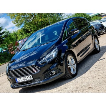 Ford S-Max - 7 osób Full LED Serwis Navi Parktronic Tempomat Bluetooth Gwarancja!