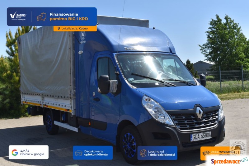 Renault Master 2016 diesel - Na sprzedaż za 39 975 zł - Kutno