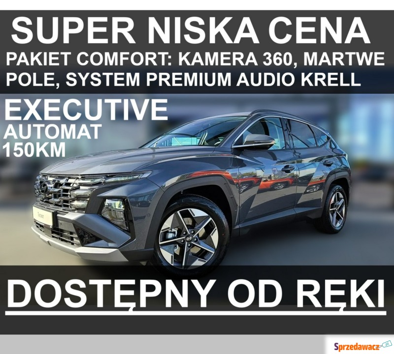 Hyundai Tucson  SUV 2026,  1.6 benzyna, automat - Na sprzedaż za 131 900 zł - Szczecinek