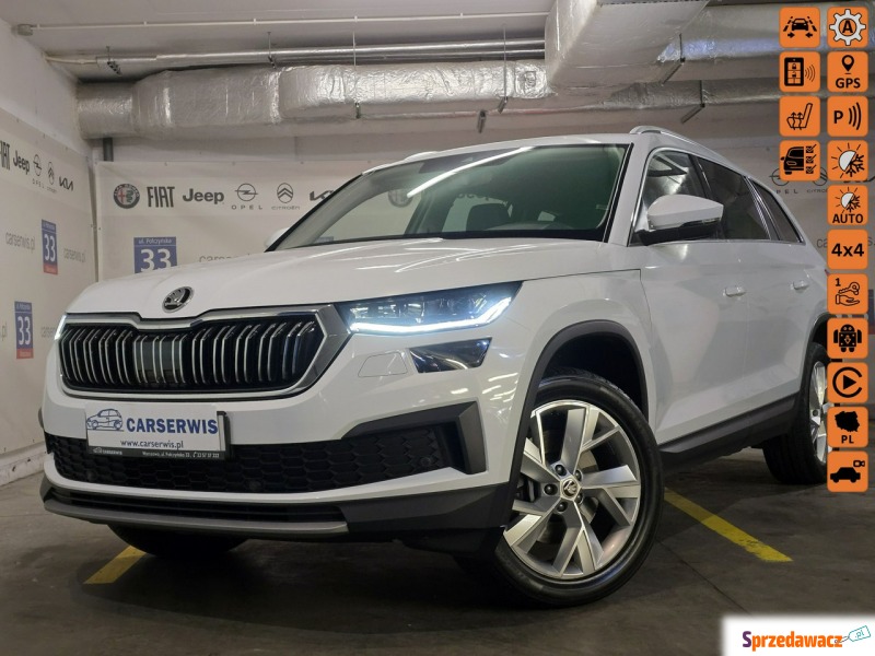 Skoda Kodiaq  SUV 2022,  2.0 benzyna, automat - Na sprzedaż za 129 800 zł - Warszawa
