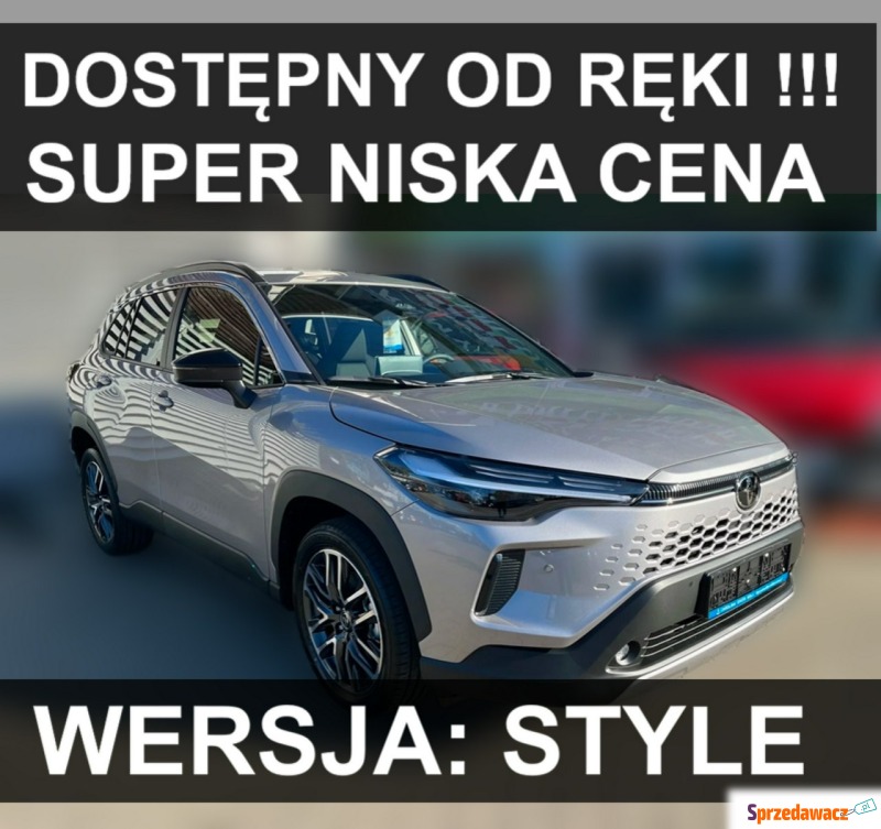 Toyota Corolla Cross  SUV 2026,  1.8 hybryda, automat - Na sprzedaż za 149 100 zł - Szczecinek