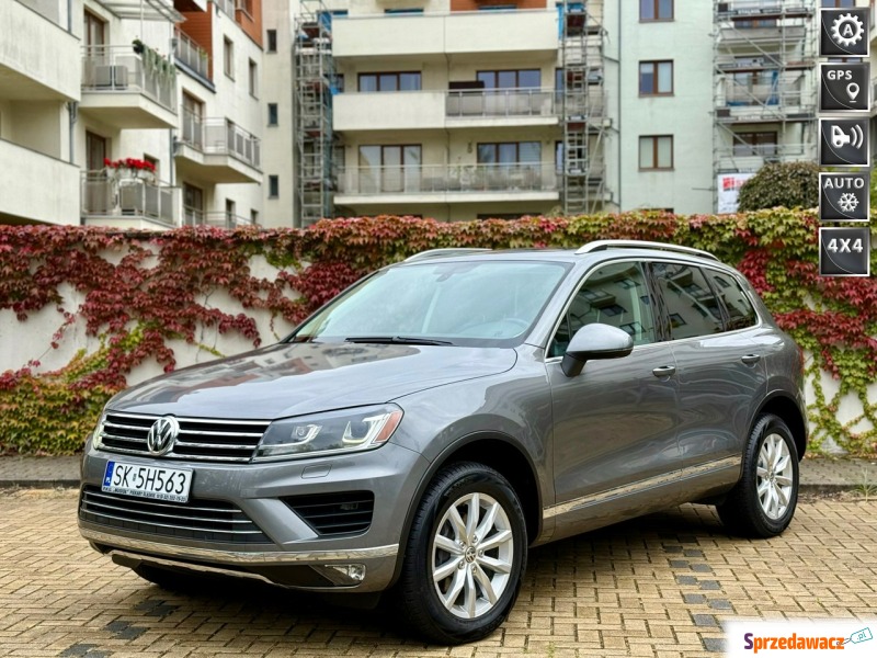 Volkswagen Touareg  SUV 2017,  3.6 benzyna, automat - Na sprzedaż za 77 900 zł - Tarnowskie Góry