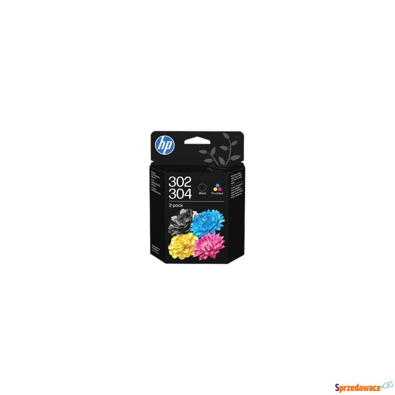 HP 302/304 Tri-color/Black Ink Cartridge 2-Pack - Tusze, tonery - Olsztyn