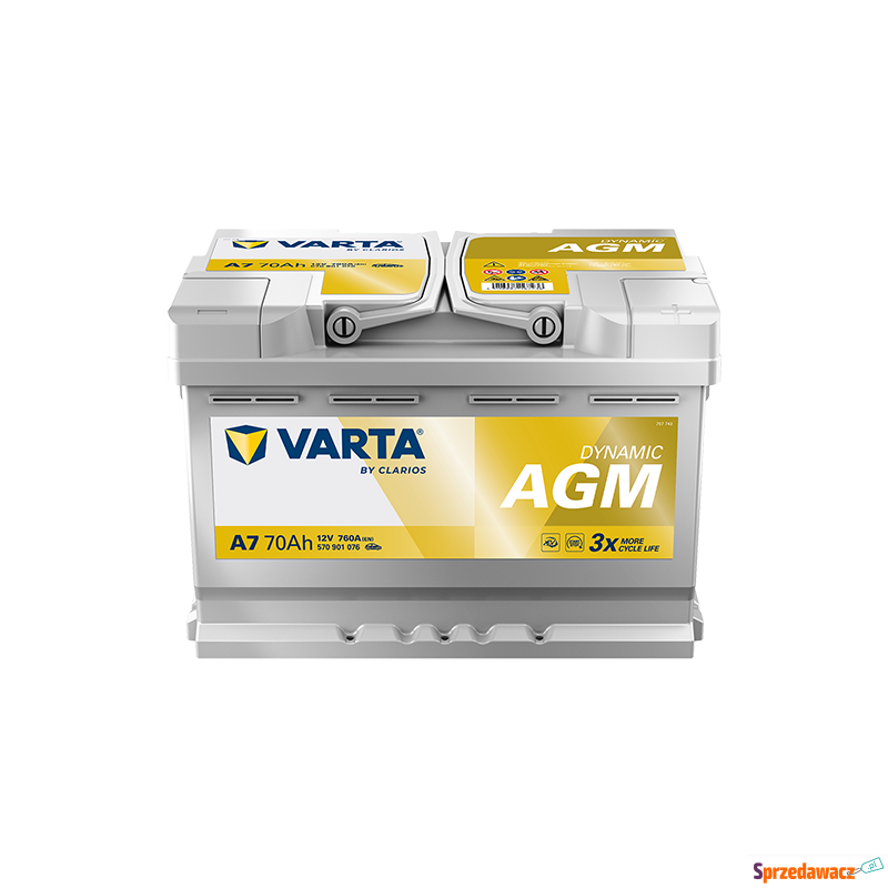 Akumulator 70Ah 760A Varta AGM...