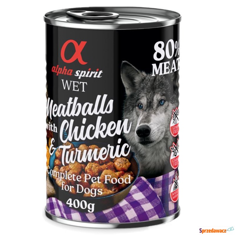 alpha spirit Dog Meatballs, 6 x...