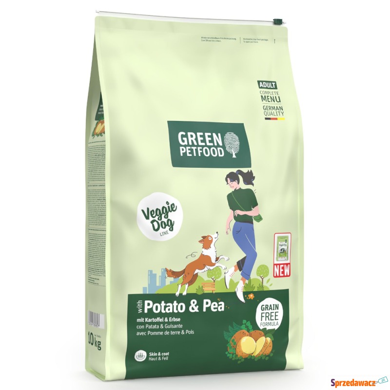 Green Petfood, ziemniaki i groszek...