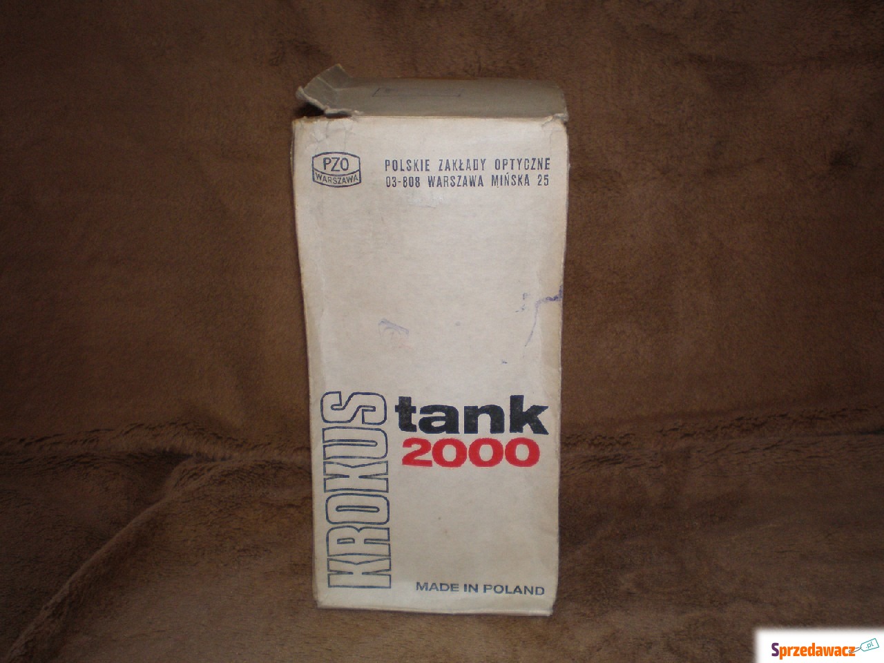 Sprzedam koreks Krokus Tank 2000...