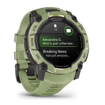 Garmin Instinct 3 AMOLED 50mm Fern green z paskiem w kolorze Fern green