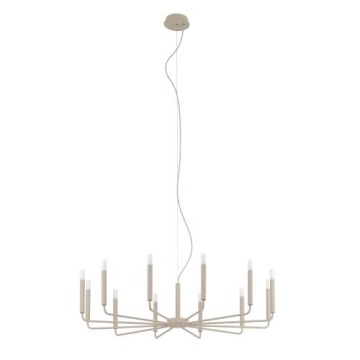 Lampa wisząca żyrandol ORTO B beżowy 12xE14 12526 Nowodvorski
