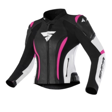 SHIMA KURTKA  MOTO LADY MIURA 2.0 JKT PINK FLUO