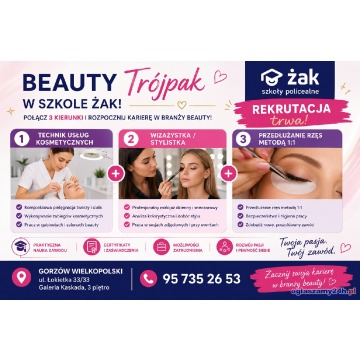 Beauty Trójpak w Szkole Żak!