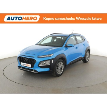 Hyundai Kona - klimatyzacja LED kamera i czujniki parkowania grzane fotele i kierown