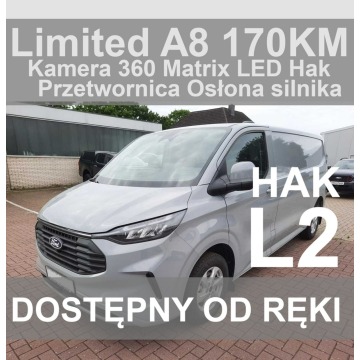 Ford Transit Custom 2026,  2.0 diesel, automat - Na sprzedaż za 197 538 zł - Szczecinek - zdjęcie 1