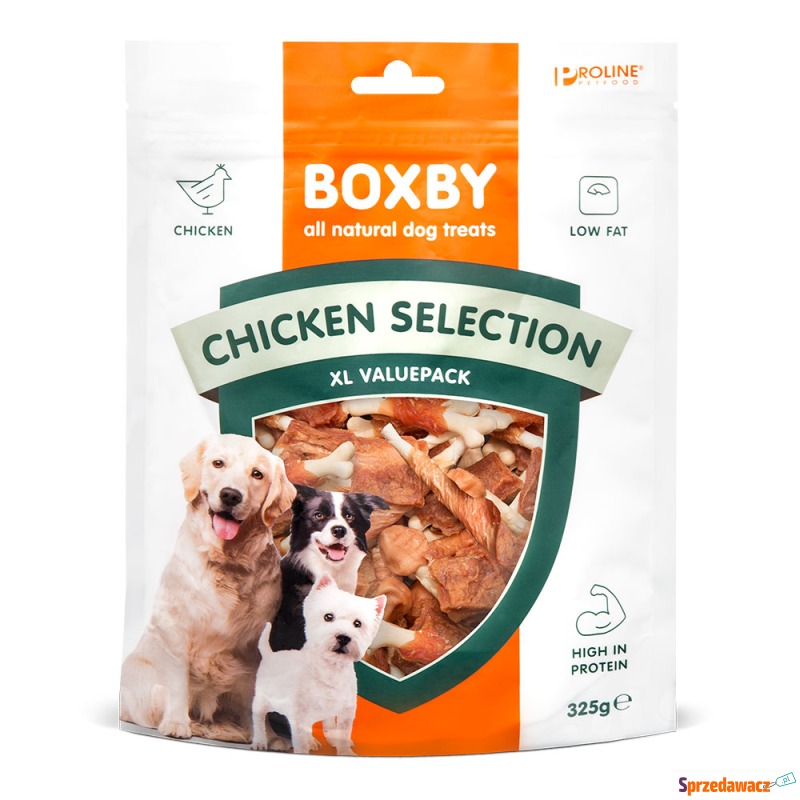 Boxby Snacks Chicken Selection - 325 g - Przysmaki dla psów - Kraków