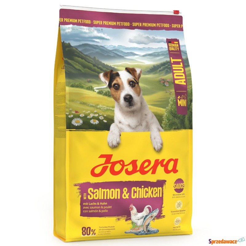 Josera Mini Adult, łosoś i kurczak - 10 kg - Karmy dla psów - Koszalin