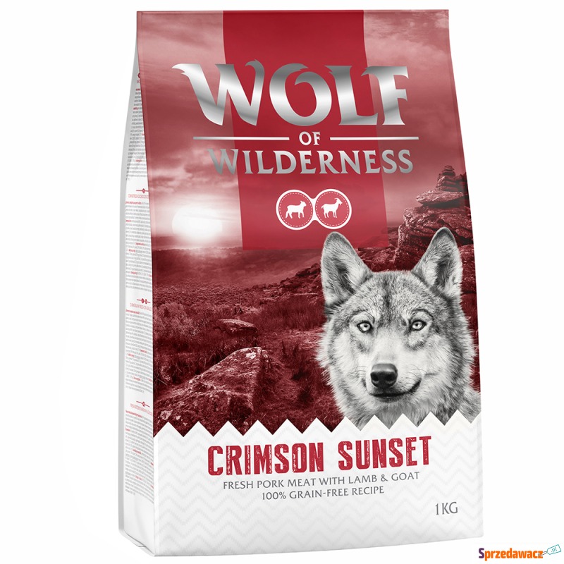 Wolf of Wilderness "Crimson Sunset", jagnięcina... - Karmy dla psów - Przemyśl