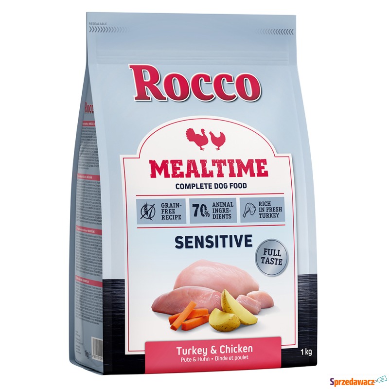 Rocco Mealtime Sensitive, indyk i kurczak - 1... - Karmy dla psów - Gdynia