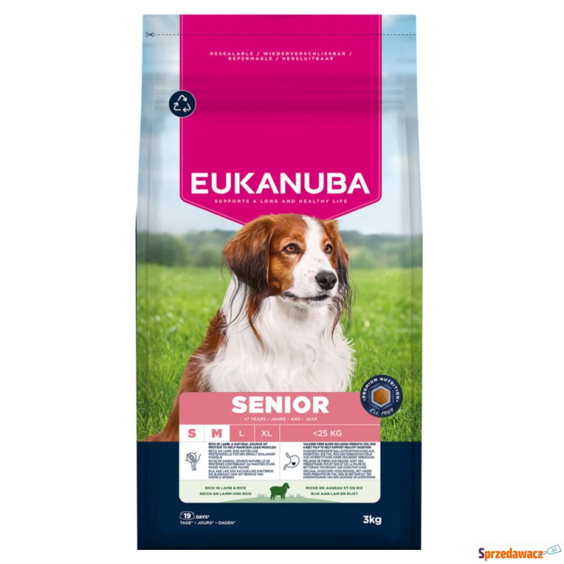 Eukanuba Premium Nutrition Senior Small & Medium... - Karmy dla psów - Szczecin