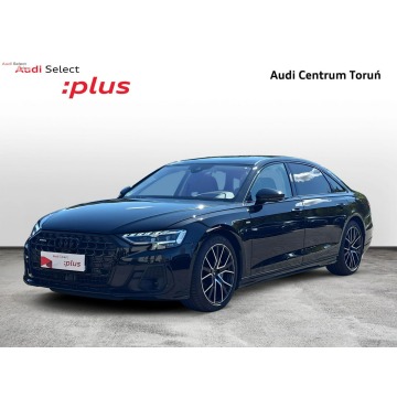 Audi A8 - Lang_OśSkrętna_Masaże_Wentylacja_HeadUp_Panorama_B&O_Webasto_Dociągi_