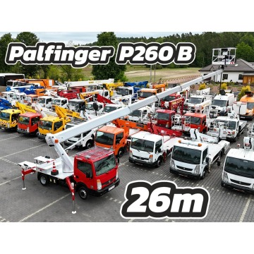 Nissan Cabstar - Podnośnik Koszowy 26m Palfinger P260B + Pilot Zwyżka CMC Ruthmann P7