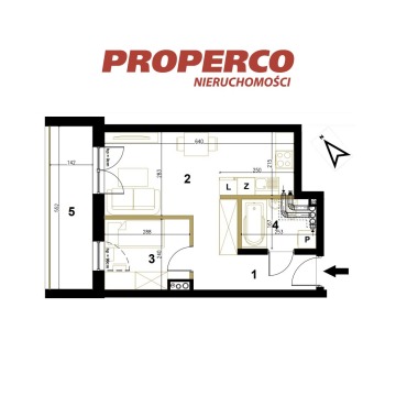 Mieszkanie dwupokojowe Kielce,   33 m2, pierwsze piętro - Sprzedam - zdjęcie 5