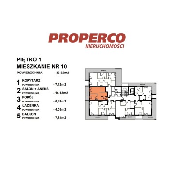 Mieszkanie dwupokojowe Kielce,   33 m2, pierwsze piętro - Sprzedam - zdjęcie 6