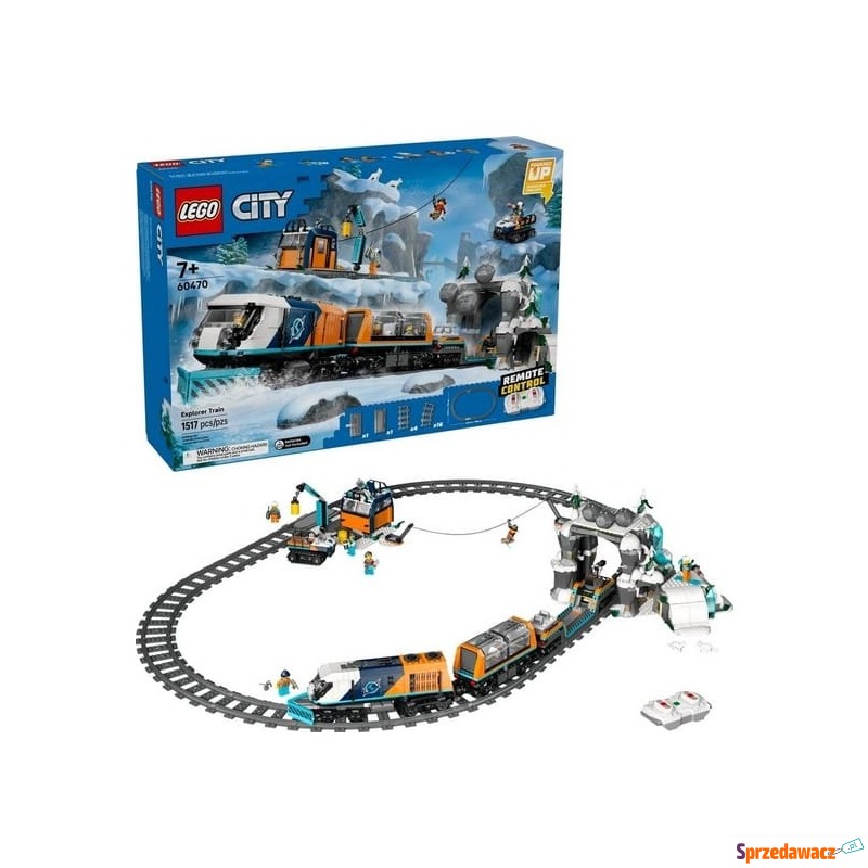 Klocki konstrukcyjne LEGO City 60470 Ekspres... - Klocki - Łódź