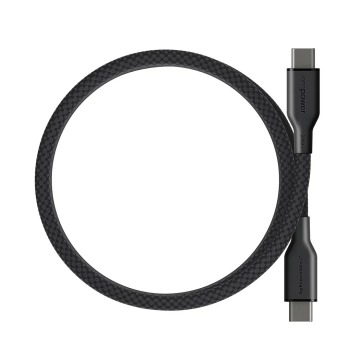 Kabel PanzerGlass Empower Magnetic 240W USB-C do USB-C 1.5 m czarny