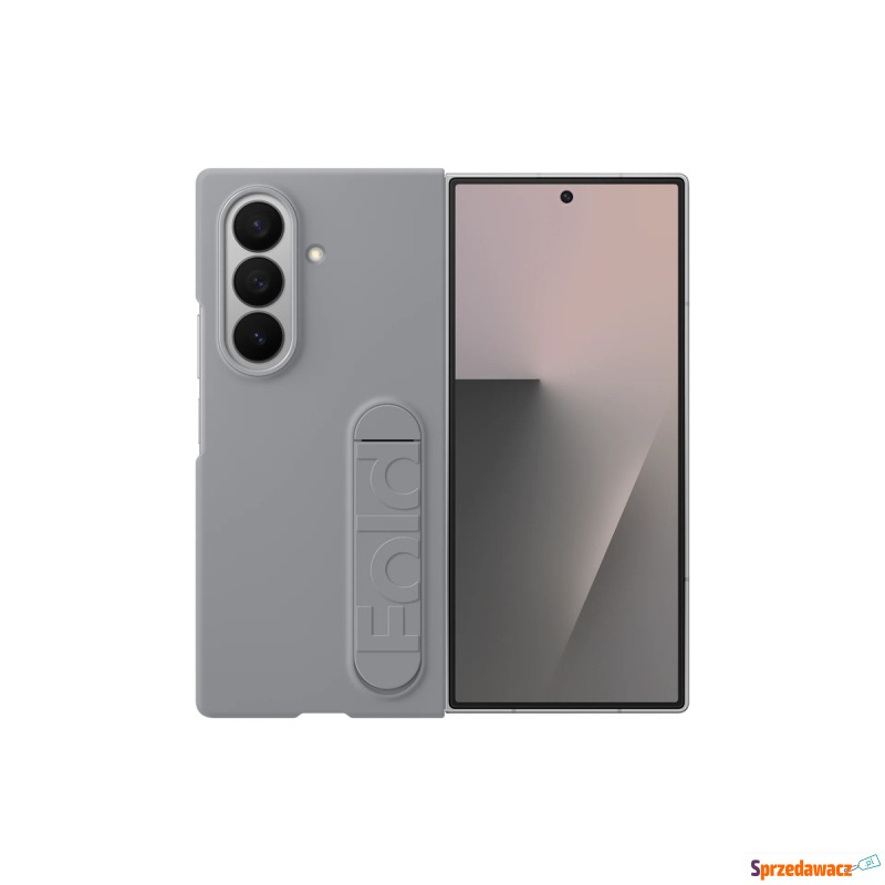 Etui Samsung Silicone Case do Galaxy Fold 7 szare - Etui na smartfony - Elbląg