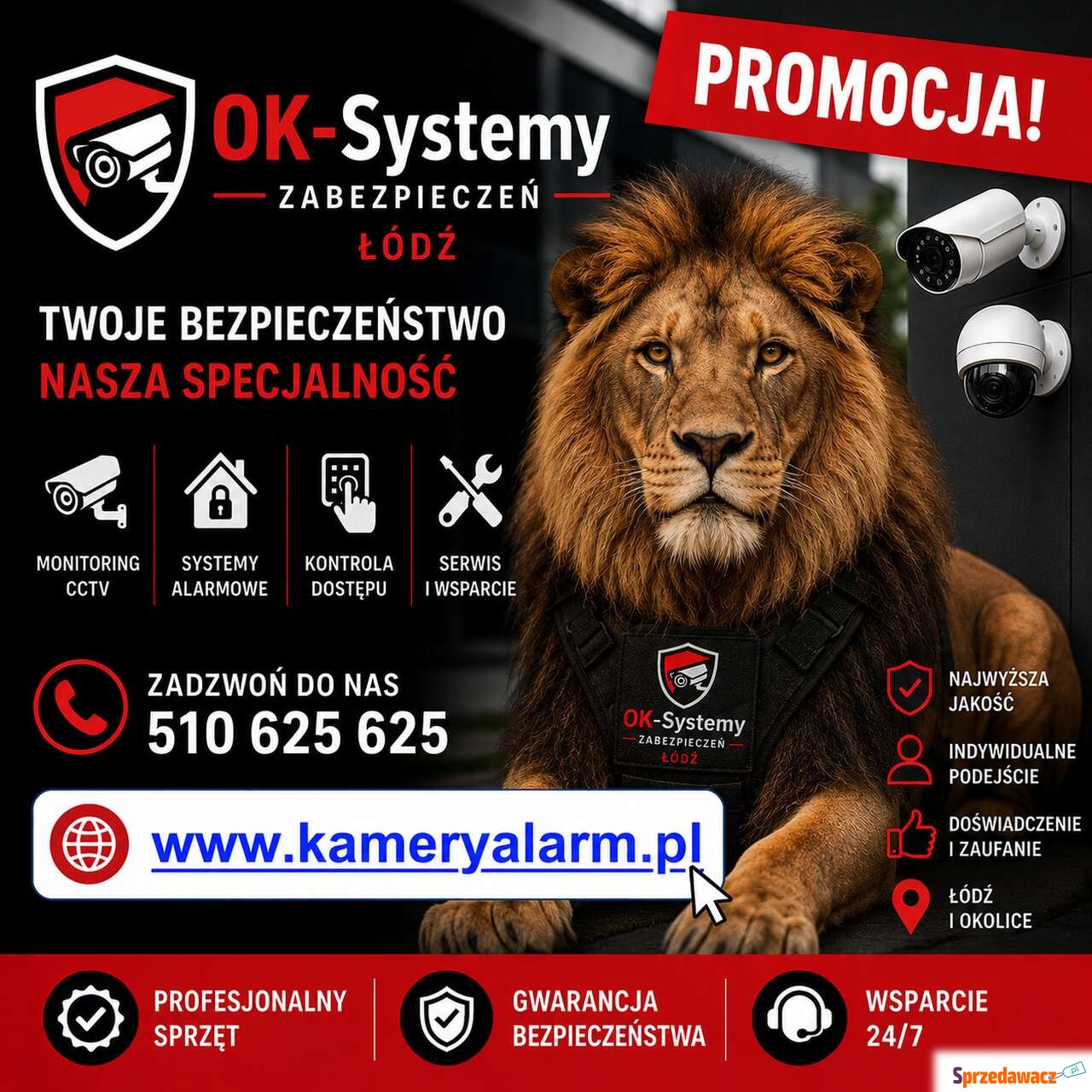 Montaż kamer,serwis kamer,naprawa...