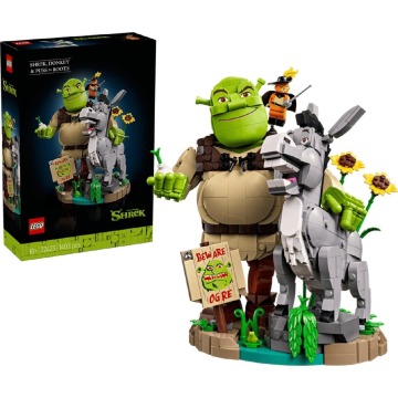 Klocki konstrukcyjne LEGO 72423 Shrek i osioł do zbudowania