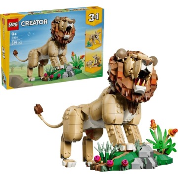 Klocki konstrukcyjne LEGO Creator 31386 Dzikie zwierzęta: Dumny lew